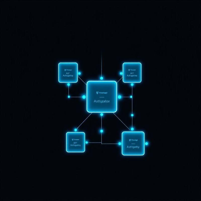 Vizualni diagram blokov trading strategije, povezanih z indigo tokom podatkov